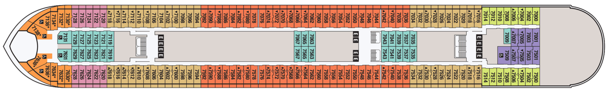 Deck 7 plan